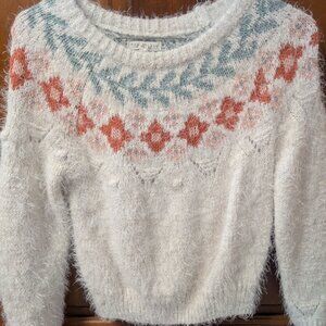 Girls Sweater top, size Large